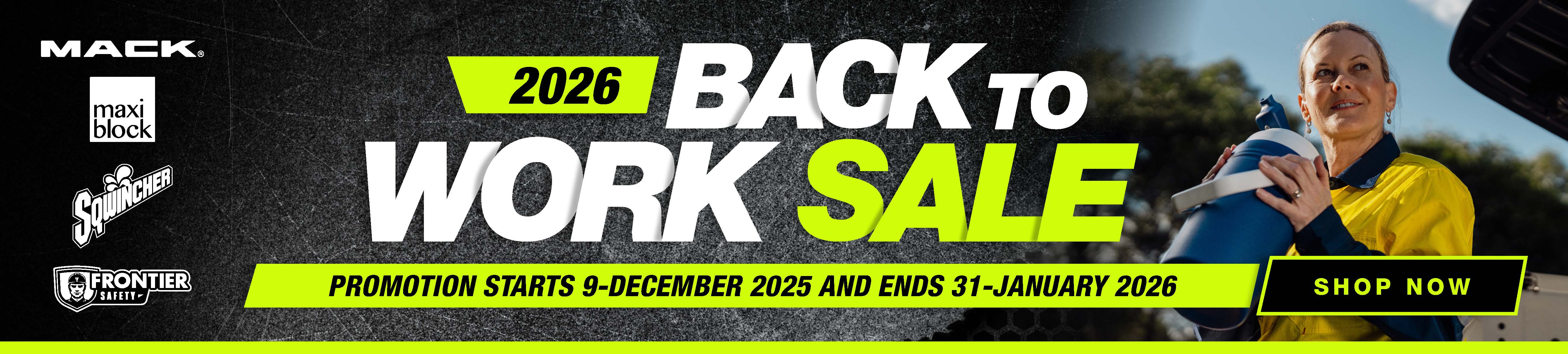 Back to Work Sale 2025-26